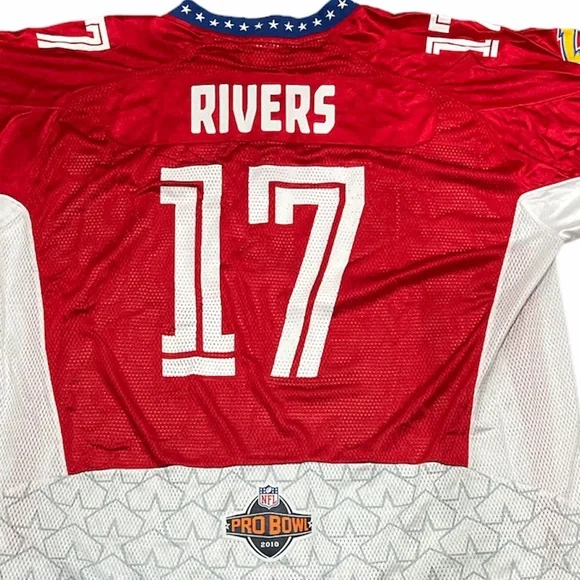 NFL Men's Chargers Philip Rivers 2010 Pro Bowl AFC Replica Jersey   11124 - Picture 10 of 10